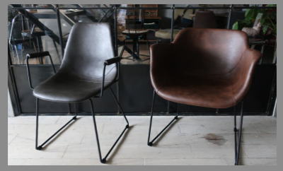 おしゃれメンズ レザーチェア