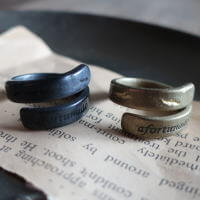  存在感のある　お洒落な真鍮製リング 指輪の販売