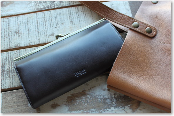 ガマ口 レザー 財布