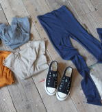 パンツ カジュアル ナチュラル