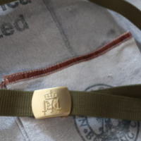 大人のアクセサリー キャンパスベルト