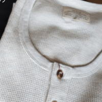 おとなファッション ヘンリーネックシャツ