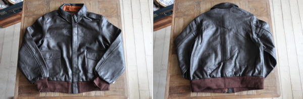 大人のおしゃれなA2レザージャケットケット