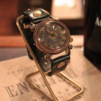 腕時計 手巻き レザー