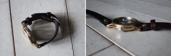 腕時計 レザー ブレスウォッチ