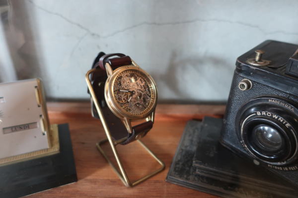 腕時計 レザー ブレスウォッチ