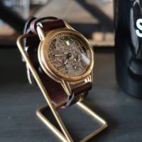 腕時計 ハンドメイド レザー