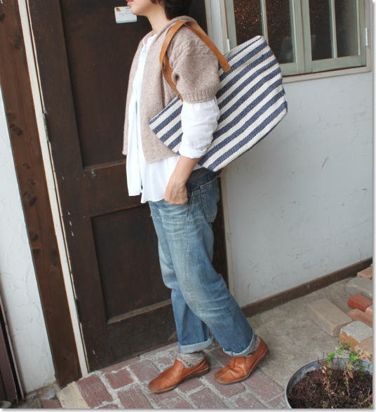 バッグ コットン ナチュラル