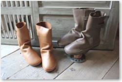 ナチュラル 靴 ファッション