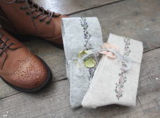 ナチュラル ソックス フレンチブル