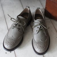 ナチュラル レザー ブーツ