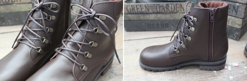 履き心地の良いソフトレザーブーツ