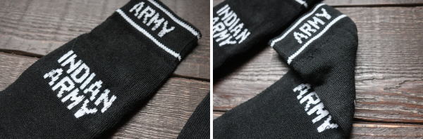 アーミー靴下がかわいい