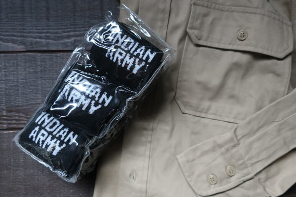 軍タイプのデザインソックス