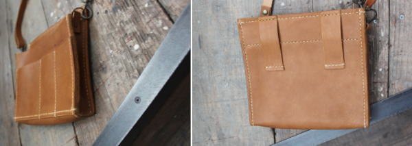 オーダー製作可能な　レザーショルダーお道具バッグの販売
