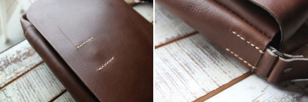 サイズ・カラーオーダー可能な　本革のレザーショルダーバッグの販売